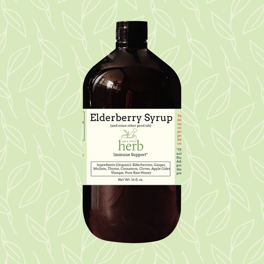 Elderberry (and some other good ish) Syrup (16oz)
