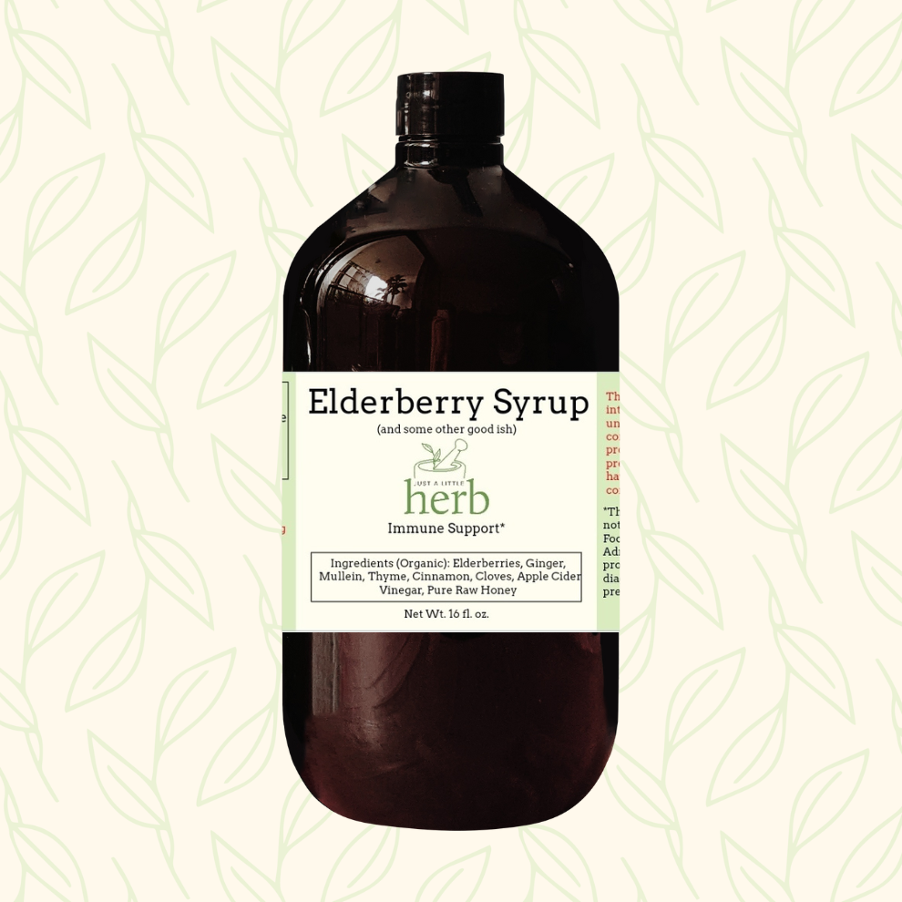 Elderberry (and some other good ish) Syrup (16oz)