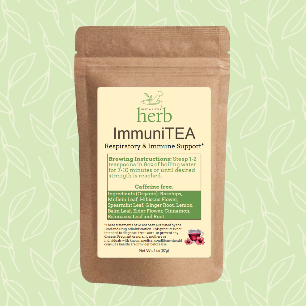 ImmuniTEA | Immunity Herbal Tea | Just a Little Herb